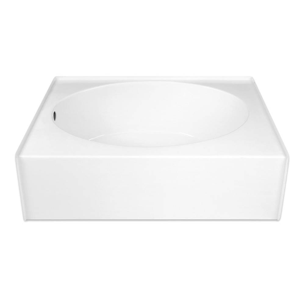 Hamilton Bathware Alcove AcrylX 60 x 37 x 22 Bath in White GGT36TO