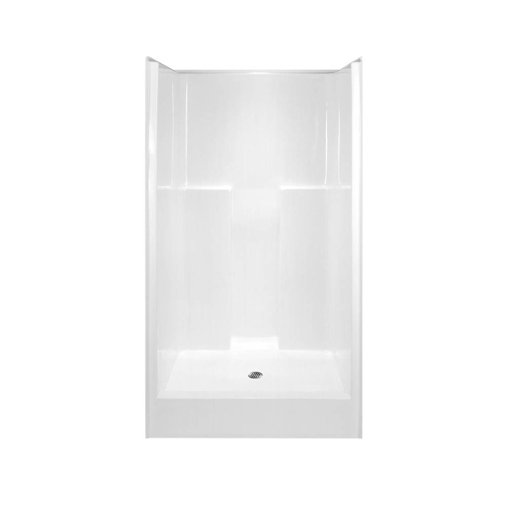 Hamilton Bathware Corner AcrylX 41 x 41 x 80 Shower in Almond G4080NA2P