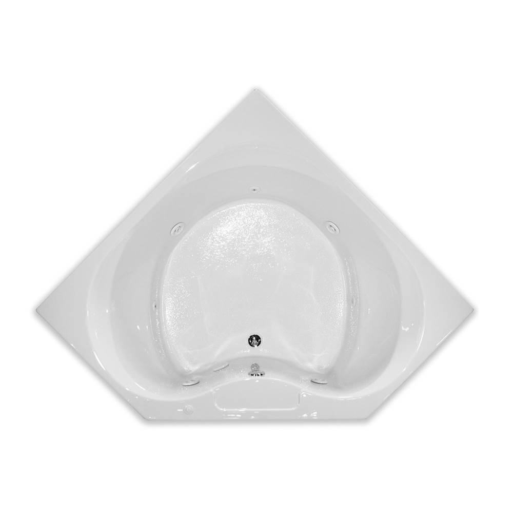 Hamilton Bathware Drop-in Thermal Cast Acrylic 60 x 60 x 21 Bath in White RN IBIZA