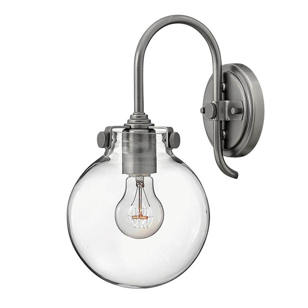 Hinkley Lighting Globe Glass Single Light Sconce