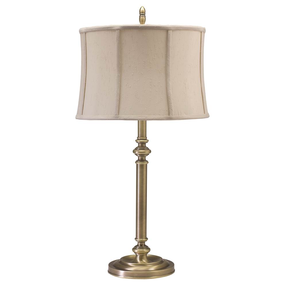 House Of Troy Coach 30'' Antique Brass Table Lamp