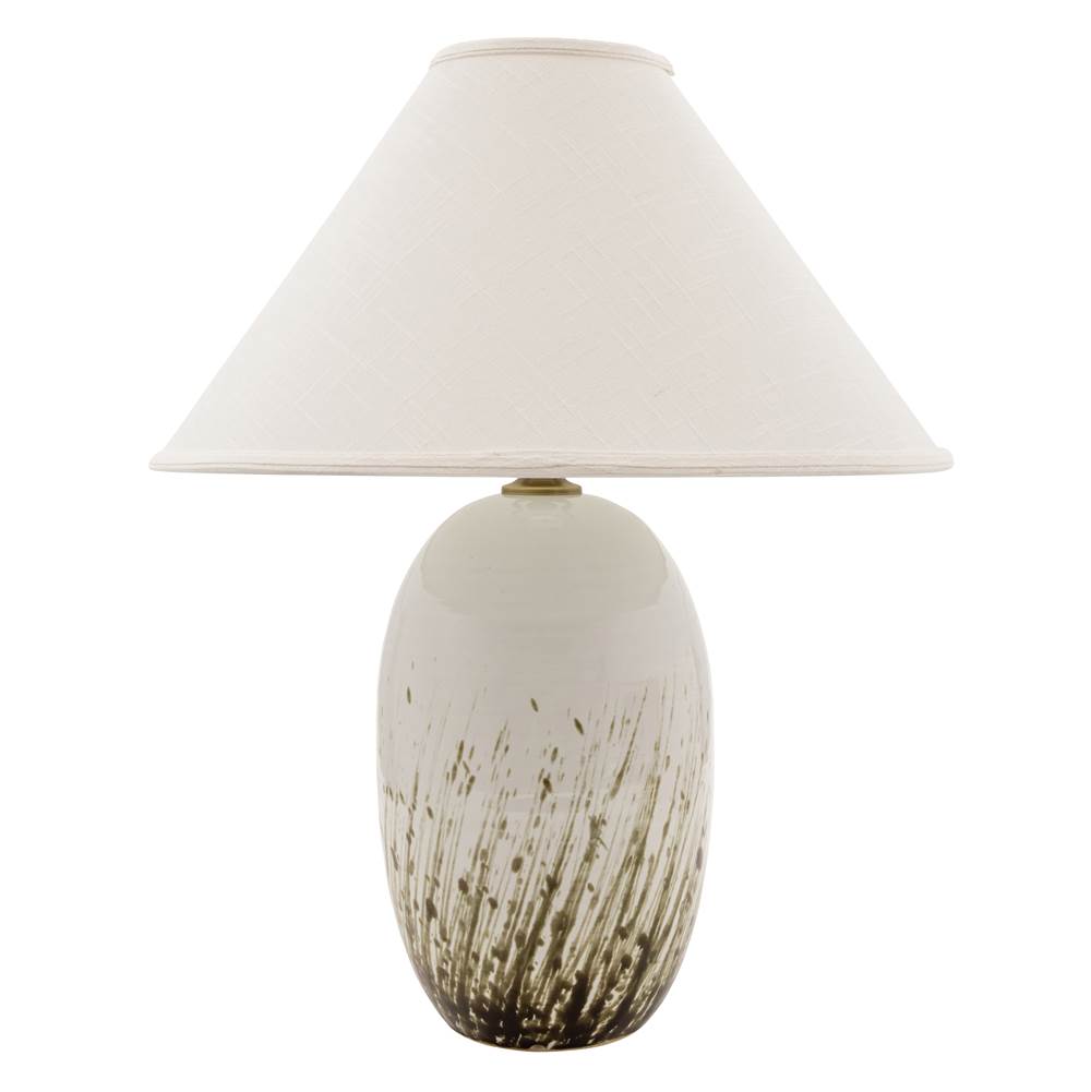 House Of Troy 28.5'' Scatchard Table Lamp in Decorated White