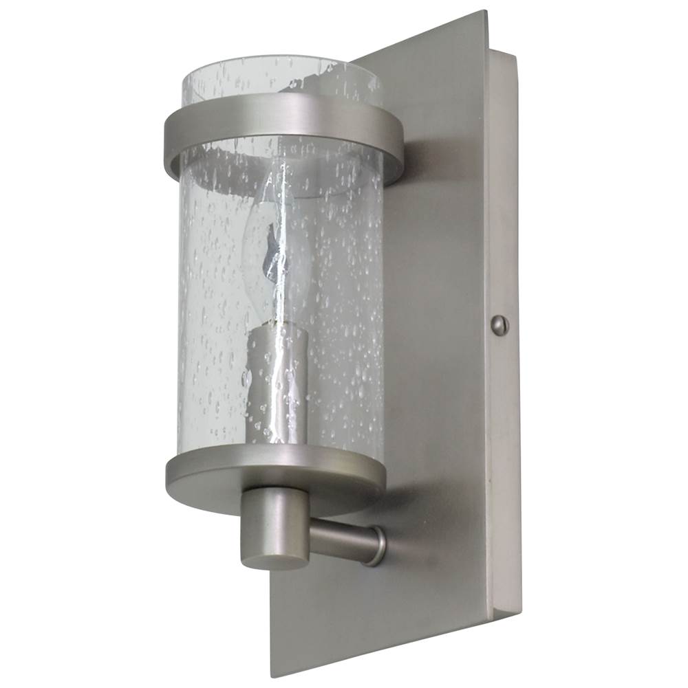 House Of Troy Lake Shore Wall Sconce Satin Pewter
