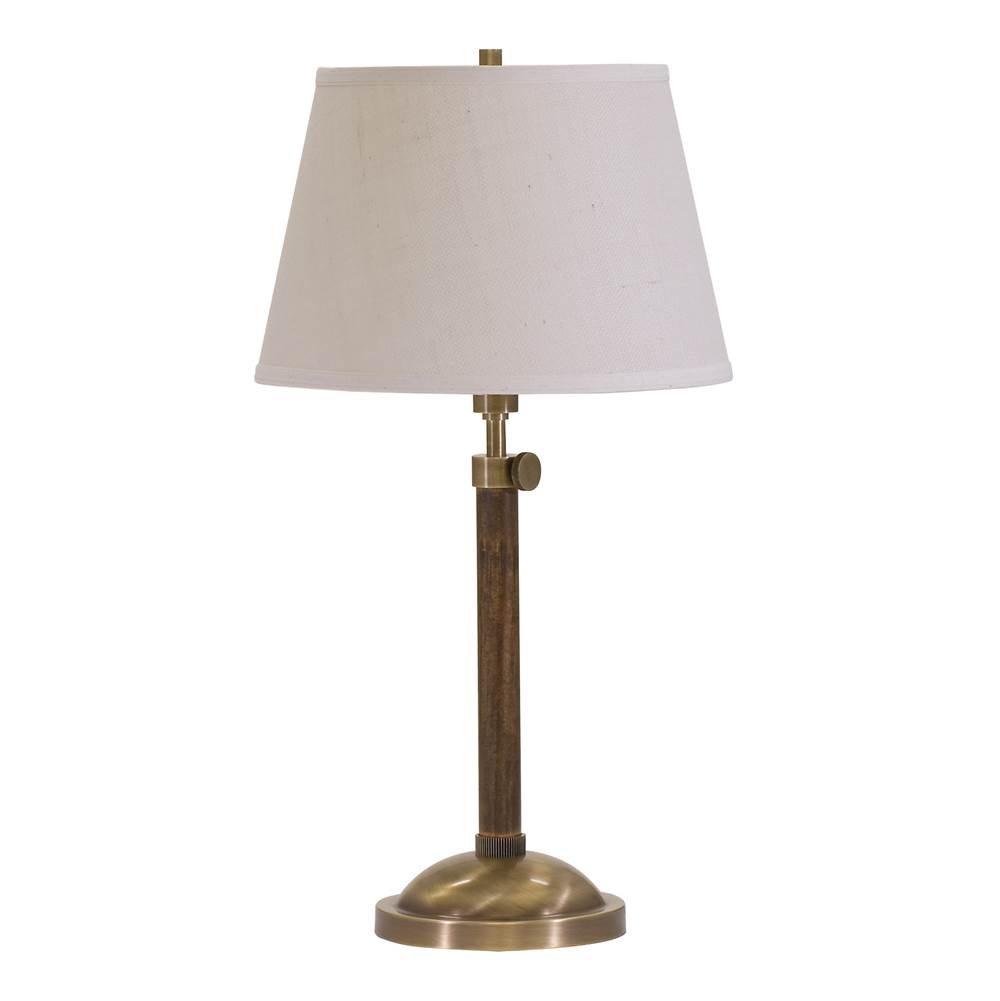 House Of Troy Richmond Adjustable Antique Brass Table Lamp