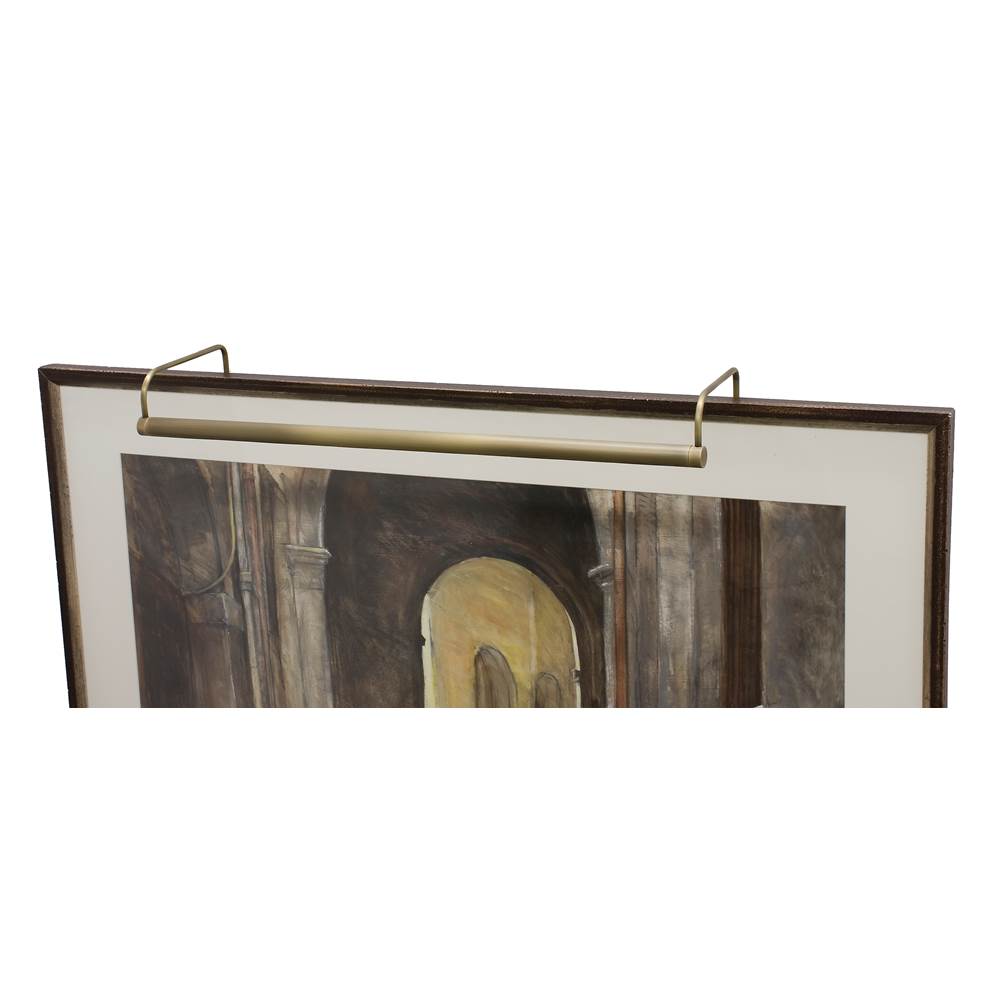 House Of Troy Slim-Line 40'' Antique Brass Picture Light