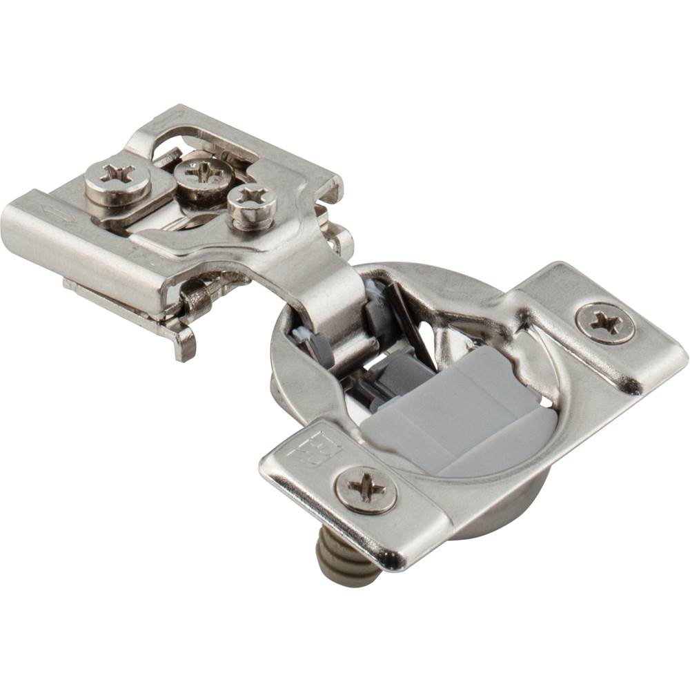 Hardware Resources 105degree 1/2'' Overlay Compact DURA-CLOSE Soft-close Hinge with 2 Cleats and Press-in 8mm Dowels.