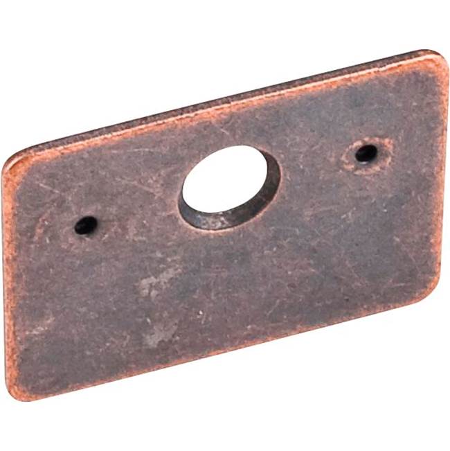 Hardware Resources Bronze Strike Plate for Magnetic Catches
