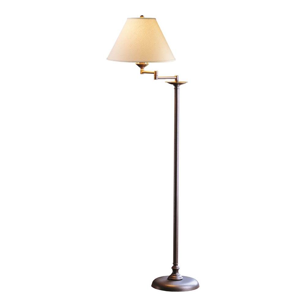 Hubbardton Forge Simple Lines Swing Arm Floor Lamp, 242050-SKT-14-SF1555