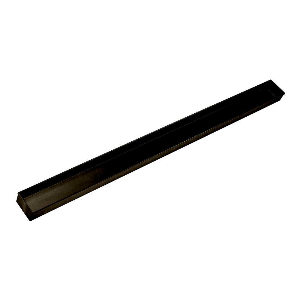 Infinity Drain 32'' Stainless Steel Closed Ended Channel for 40'' S-TIFAS 65/99 Series in Oil Rubbed Bronze