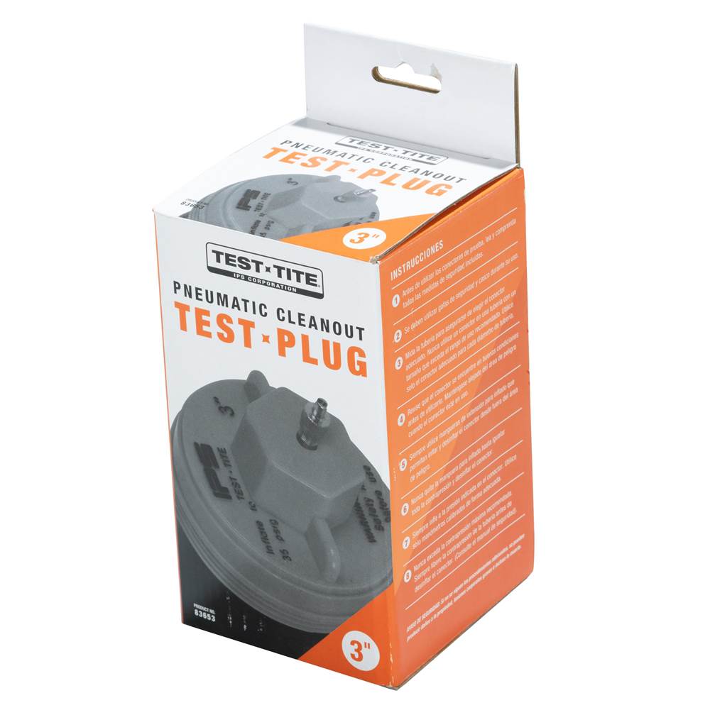 IPS Corporation CLEAN OUT TEST PLUG 3''