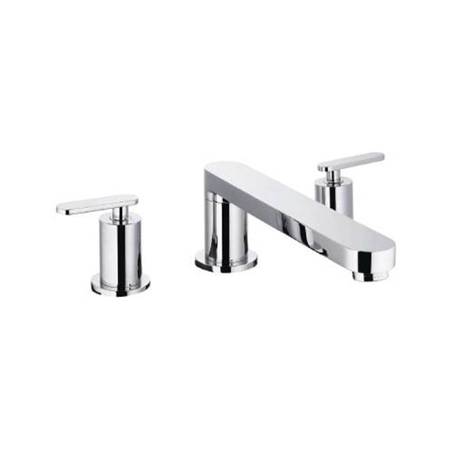 Isenberg Three Hole 8'' Widespread Two Handle Bathroom Faucet