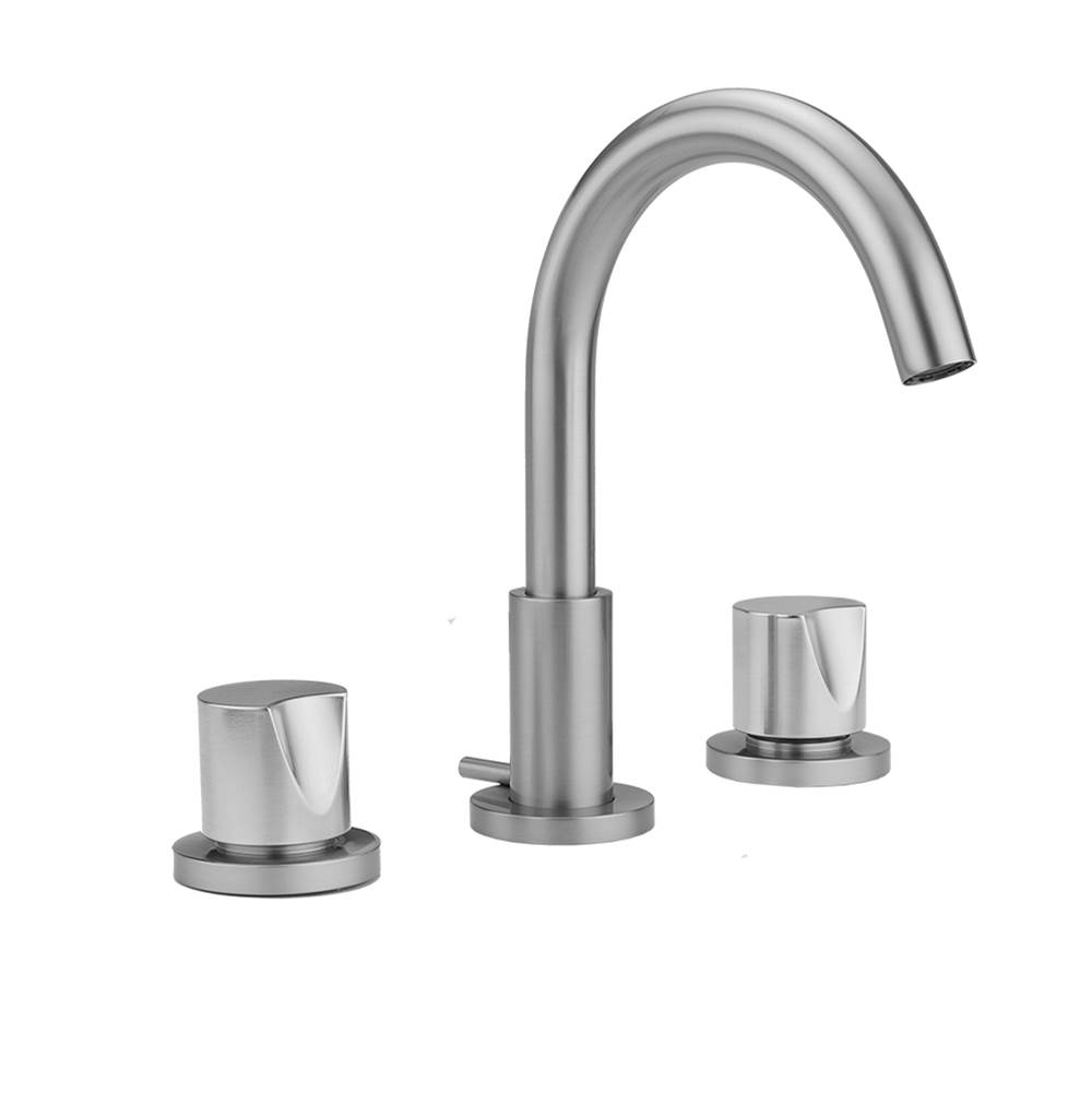 Jaclo Uptown Contempo Faucet with Round Escutcheons & Thumb Handles