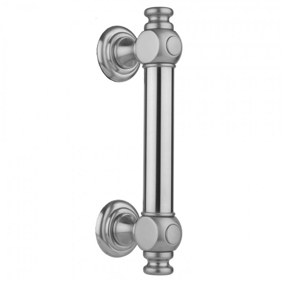 Jaclo 32'' H60 Smooth with End Caps Front Mount Shower Door Pull