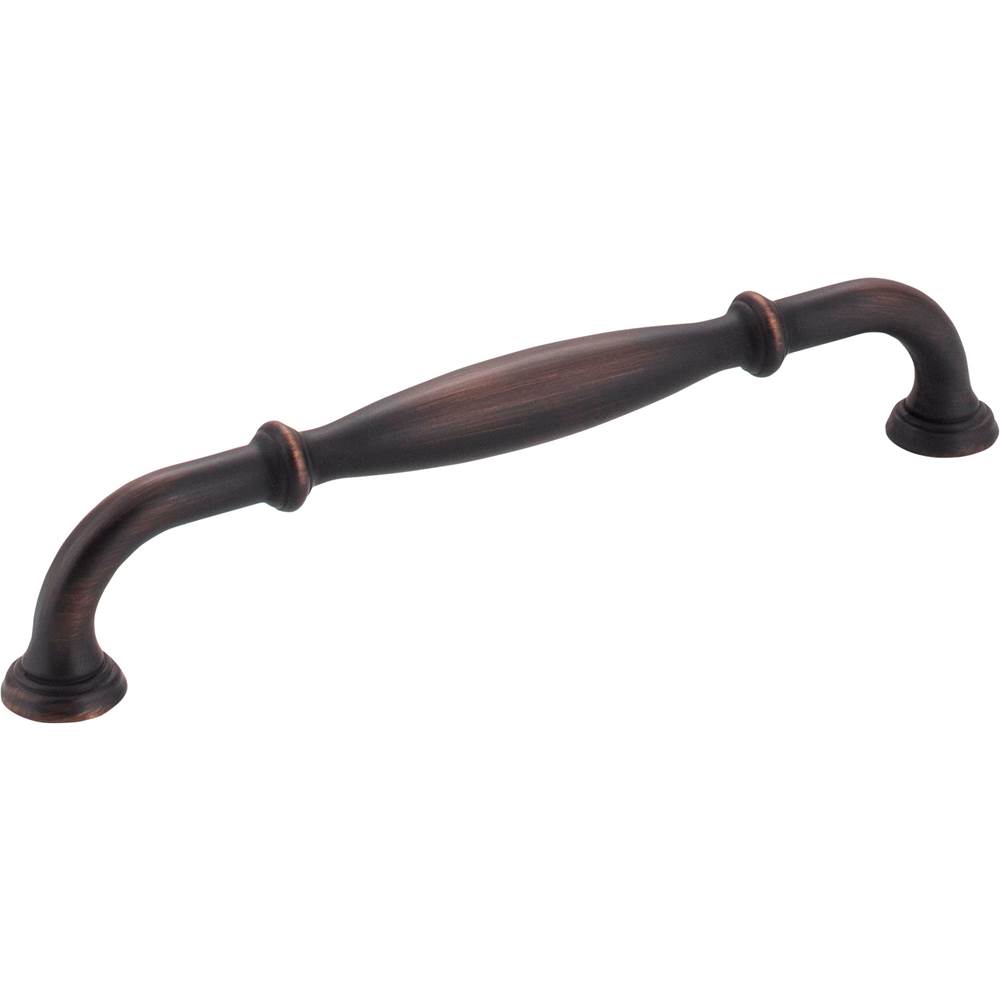 Jeffrey Alexander 160 mm Center-to-Center Brushed Oil Rubbed Bronze Tiffany Cabinet Pull