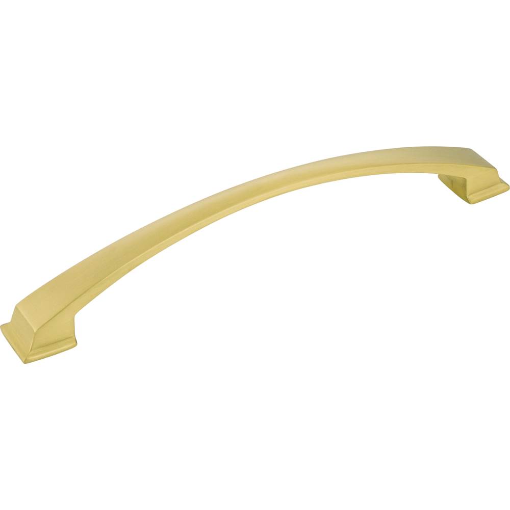 Jeffrey Alexander 192 mm Center-to-Center Brushed Gold Arched Roman Cabinet Pull