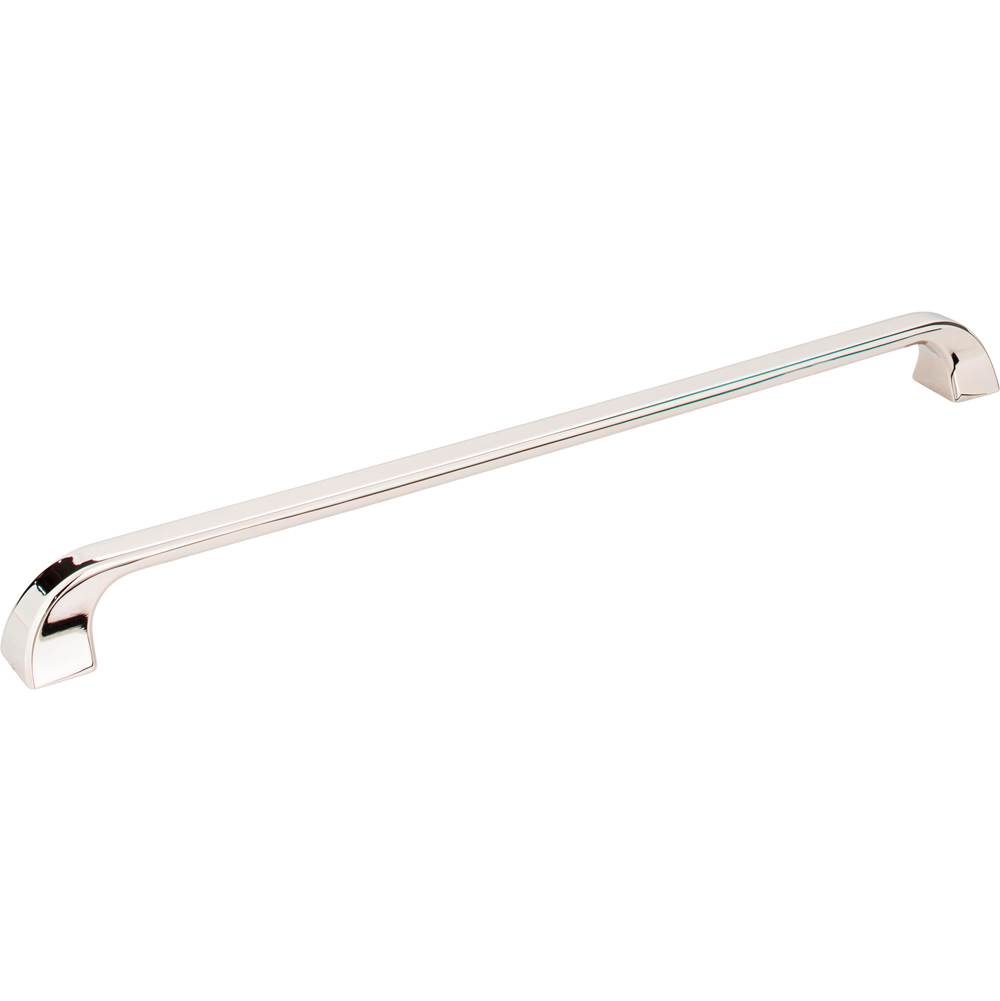 Jeffrey Alexander 305 mm Center-to-Center Polished Nickel Square Marlo Cabinet Pull