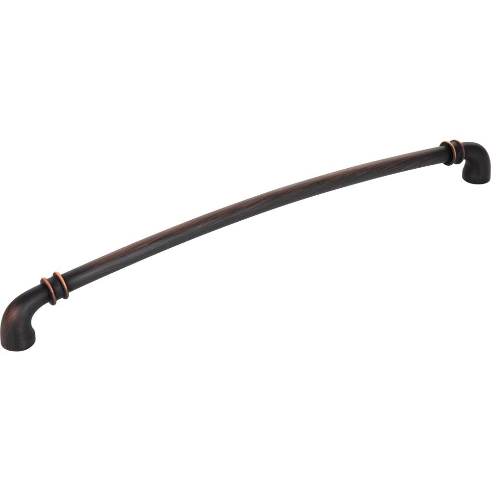 Jeffrey Alexander 305 mm Center-to-Center Brushed Oil Rubbed Bronze Marie Cabinet Pull