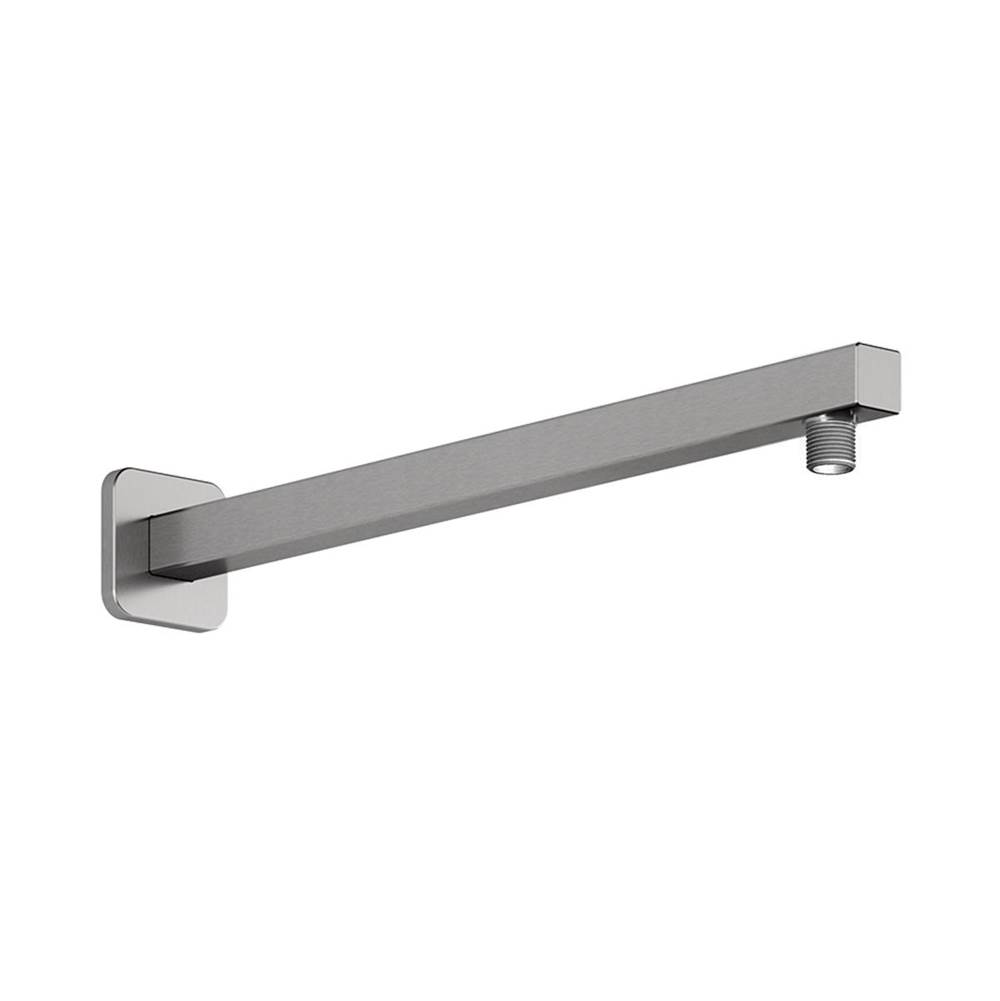 Kalia Wall Mount Square Shower Arm 16'' 90 Degree Pure Nickel PVD