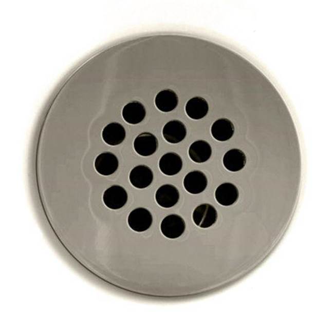 Kalia Drain Without Overflow Assembly with Grid Surface Brushed Nickel