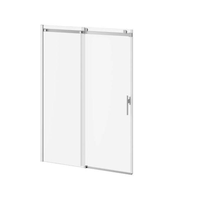 Kalia KONCEPT EVO 60''x77'' Sliding Shower Door Duraclean Glass for Alcove Installation (Reversible) Chrome