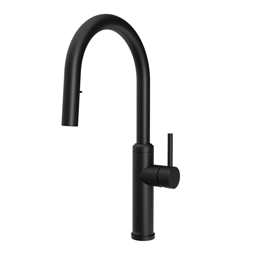 Kalia ENORA diver™ Single Handle Kitchen Faucet Pull-Down Dual Spray Matte Black