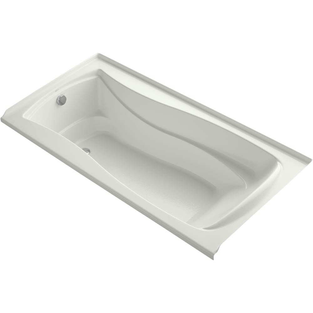 Kohler Mariposa® 72'' x 36'' integral flange Heated BubbleMassage™ air bath with Bask® heated surface and left-hand drain