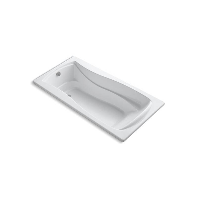 Kohler Mariposa® 72'' x 36'' drop-in bath with Bask® heated surface and end drain