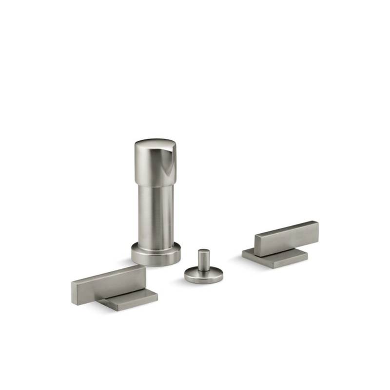 Kohler Loure® Vertical bidet faucet with lever handles
