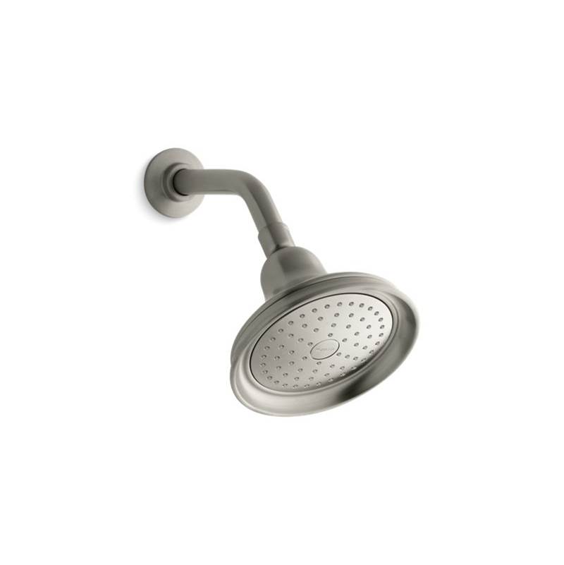 Kohler Bancroft® 2.5 gpm single-function showerhead with Katalyst® air-induction technology