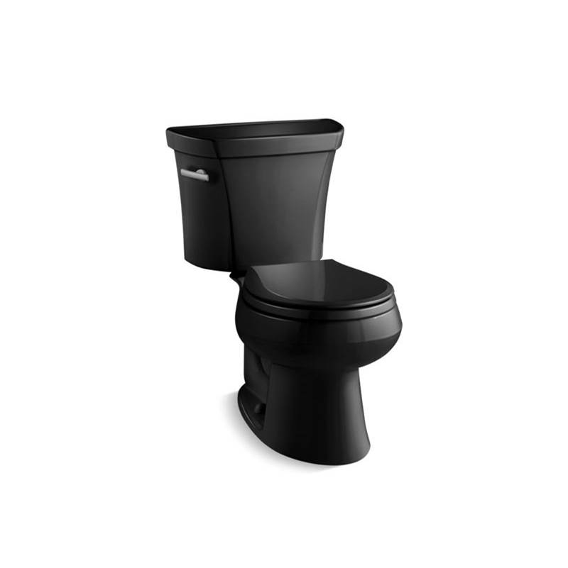 Kohler Wellworth® Two-piece round-front 1.28 gpf toilet