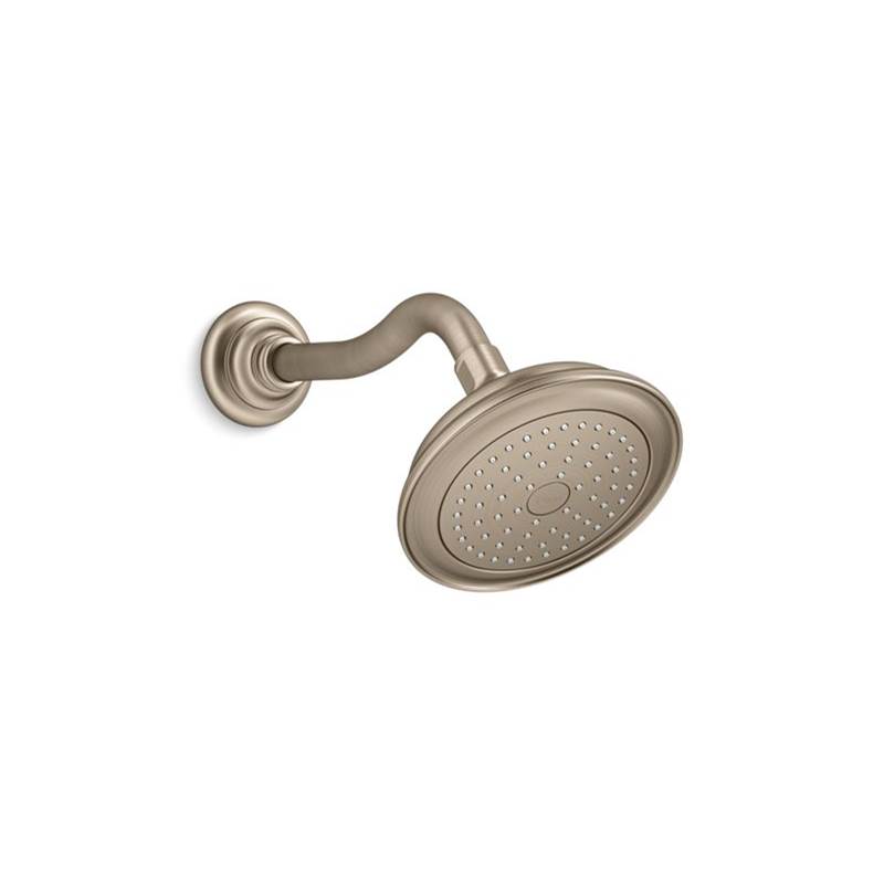 Kohler Artifacts® 2.5 gpm single-function showerhead with Katalyst® air-induction technology