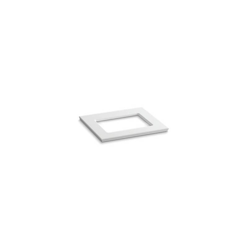Kohler Solid/Expressions® 25'' vanity-top with single Verticyl® rectangular cutout