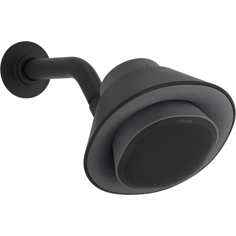 Kohler Moxie® 1.75 gpm showerhead and wireless speaker with Amazon Alexa