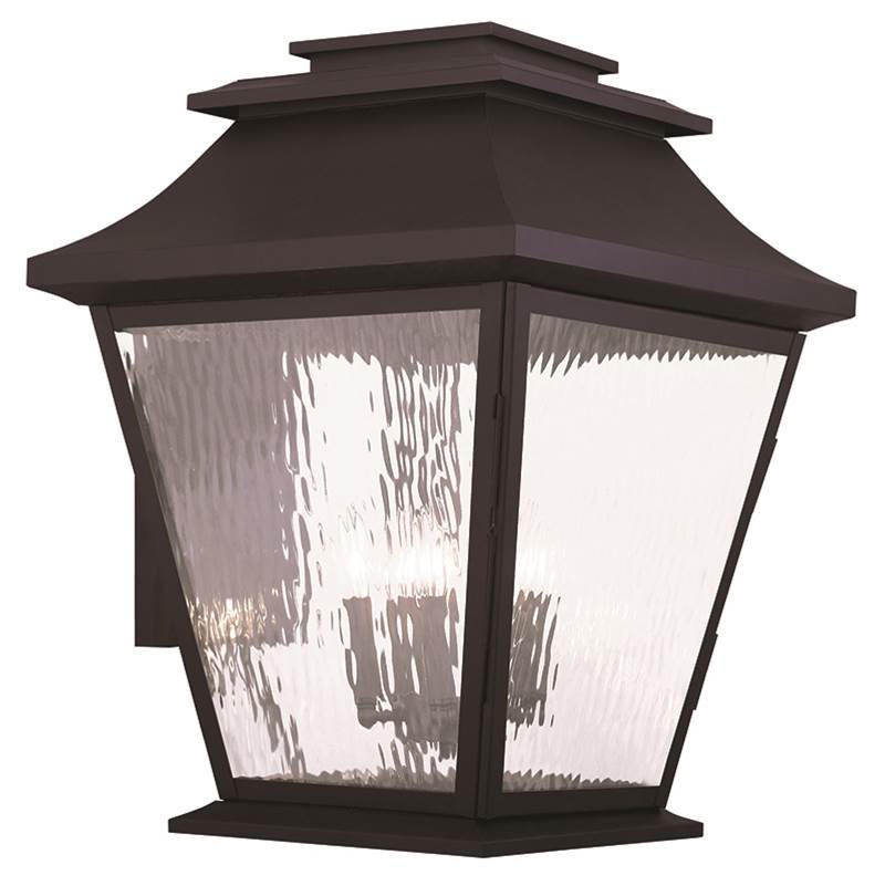 Livex 5 Light Bronze Outdoor Wall Lantern