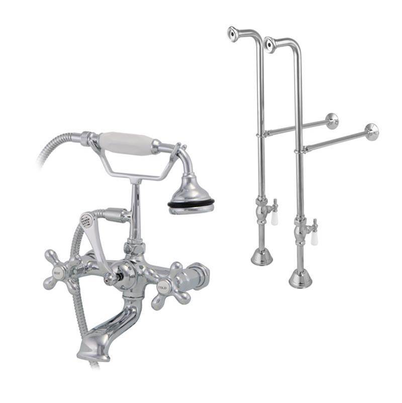 Maidstone Freestanding English Telephone Faucet - Classic Spout