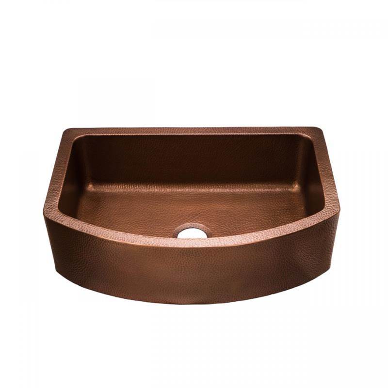 Maidstone Copper Single Bowl Farmhouse Sink