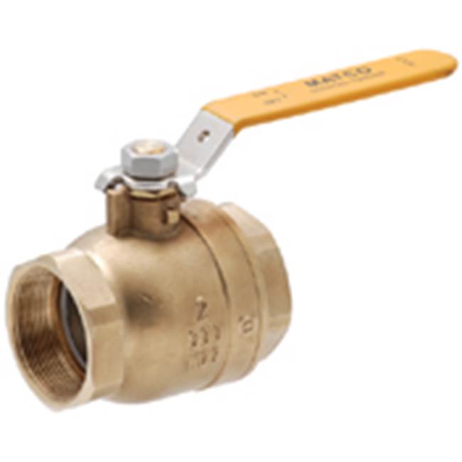 Matco Norca 3/8'' IP BV 600WOG 150SWP FULL PORT FORGED BRASS NOT FOR POTABLE WATER USE IN CA,VT