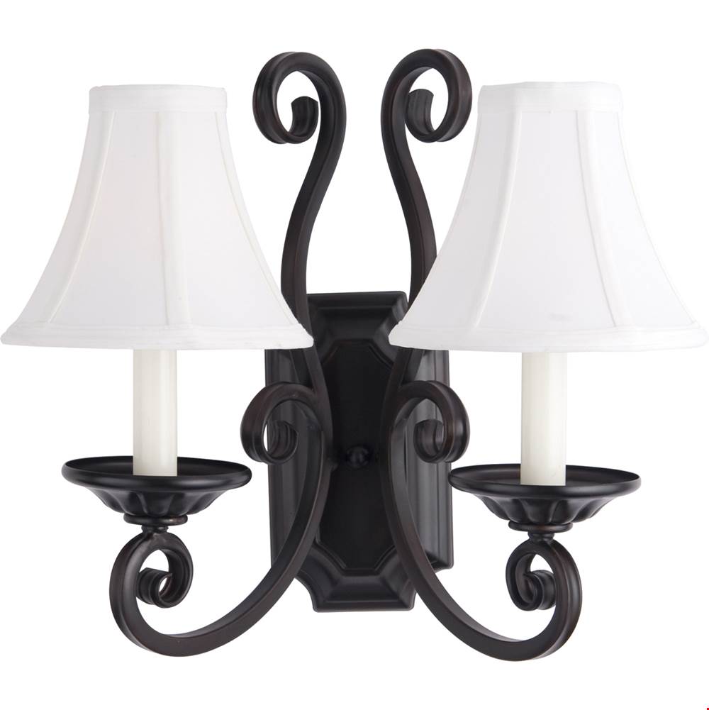 Maxim Lighting Manor 2-Light Wall Sconce with Shades