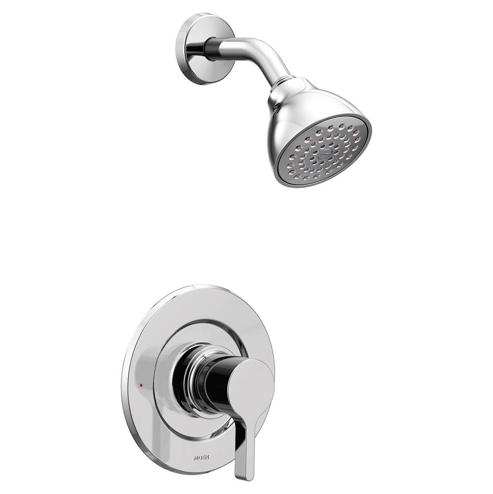 Moen Vichy Single-Handle Eco-Performance Posi-Temp Shower Only Faucet Trim Kit in Chrome (Valve Sold Separately)