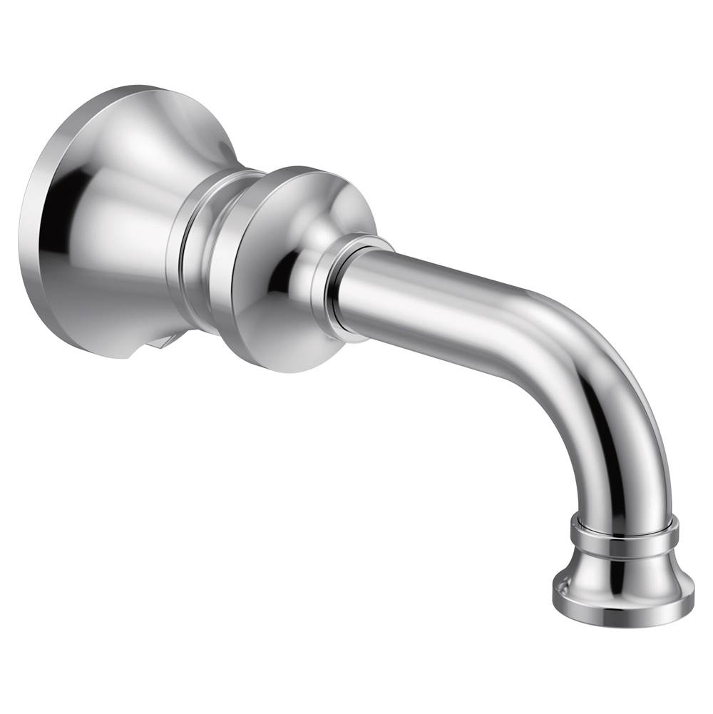 Moen Colinet Traditional Non-diverting Tub Spout with Slip-fit CC Connection in Chrome