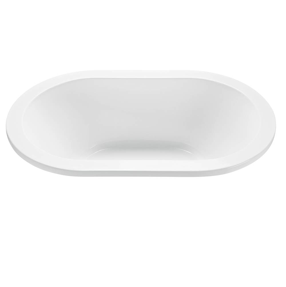 MTI Baths New Yorker 2 Acrylic Cxl Undermount Whirlpool - White (65.5X41.5)