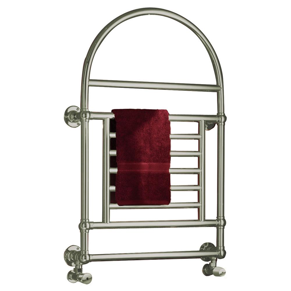 Myson B29 Satin Nickel Hydronic 43''H x 28''W  Valves not incl. ''Special Order Item''..This towel warmer ...