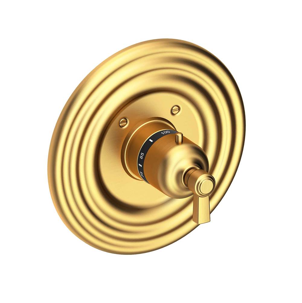 Newport Brass Astor 3/4'' Round Thermostatic Trim Plate with Handle