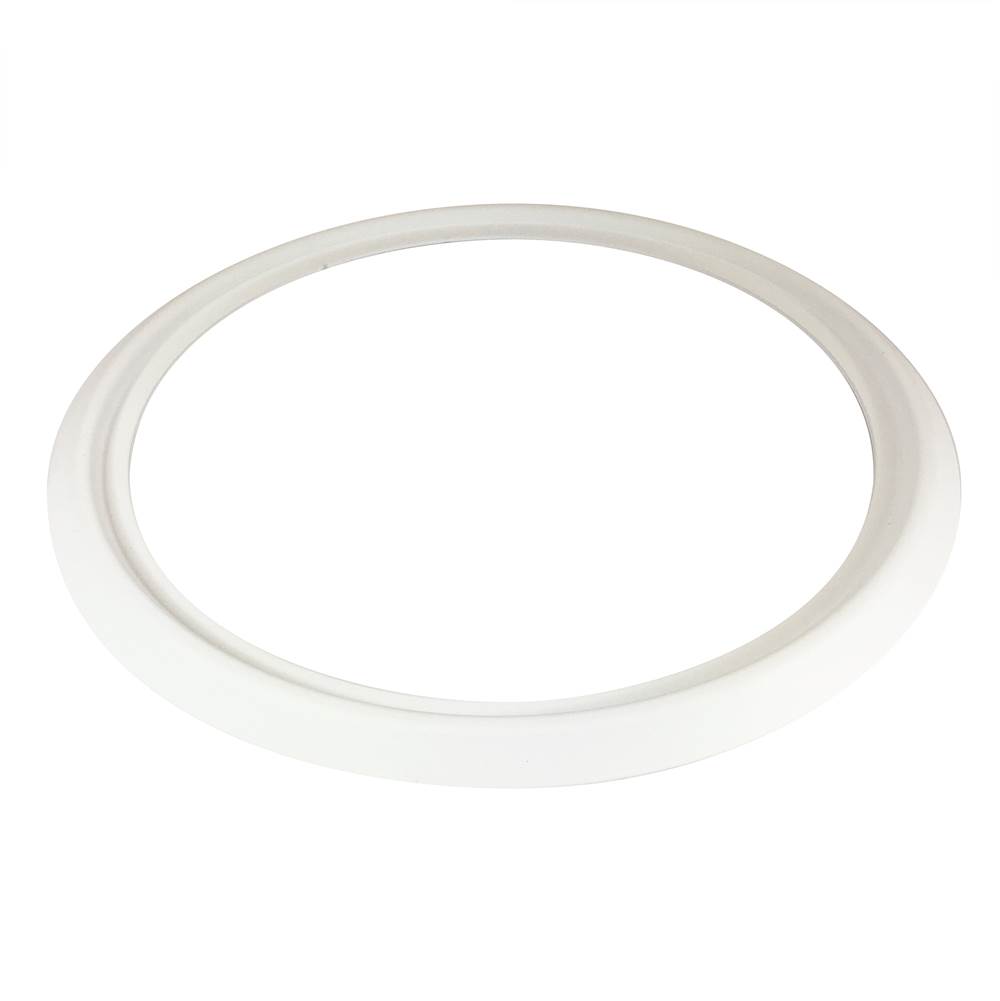 Nora Lighting 5''/6'' Onyx Round Oversize Ring, White