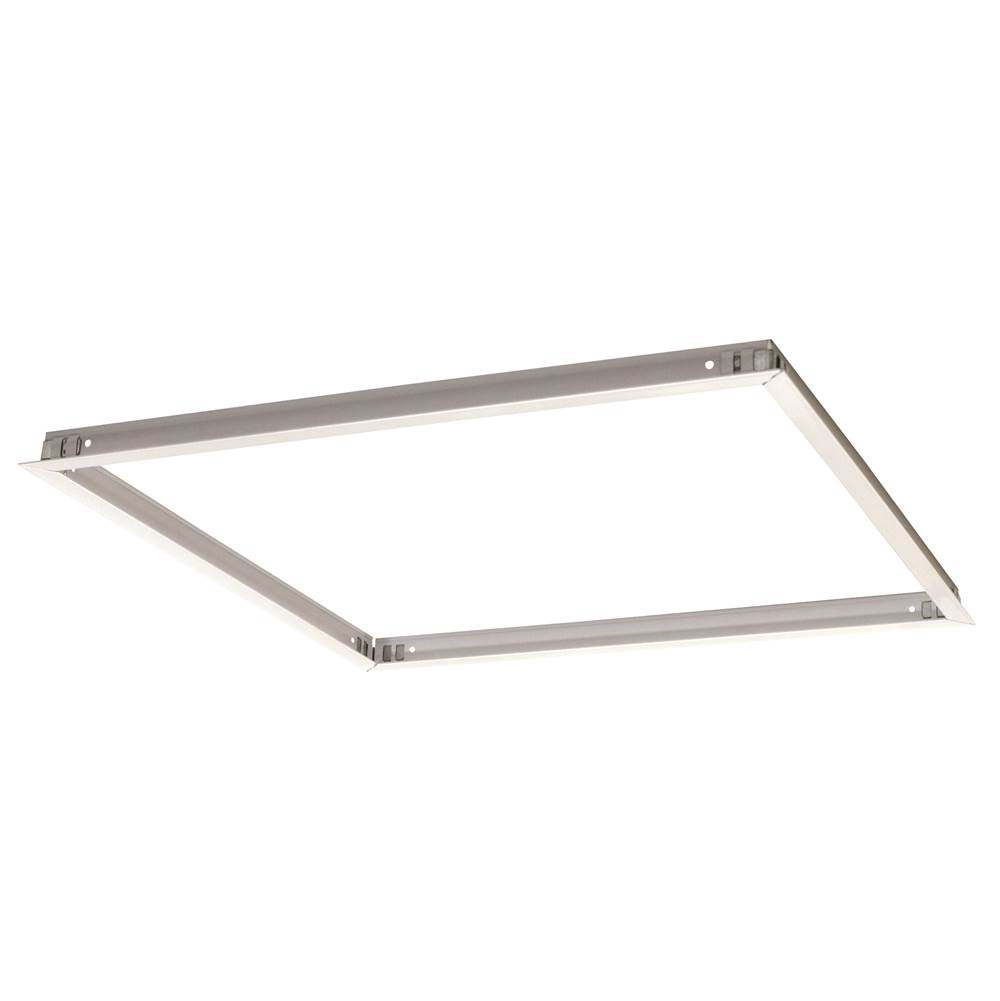 Nora Lighting Flange Kit for Recessed Mounting 2x2 LED Edge-Lit and Back-Lit Panels, White