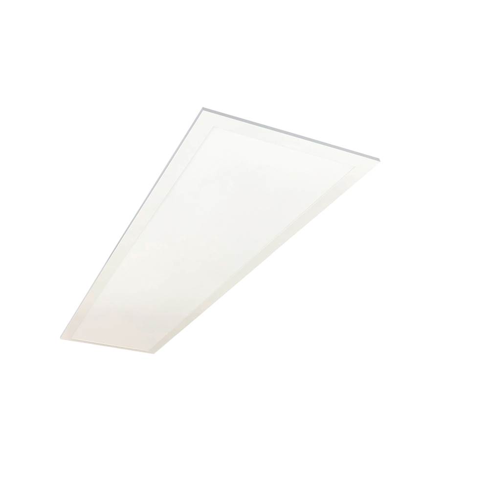 Nora Lighting 1x4 LED Back-Lit Tunable White Panel, 3500lm, 30W, 3000/3500/4000K, 120-347V, White, 0-10V Dimming, w/ EM Battery