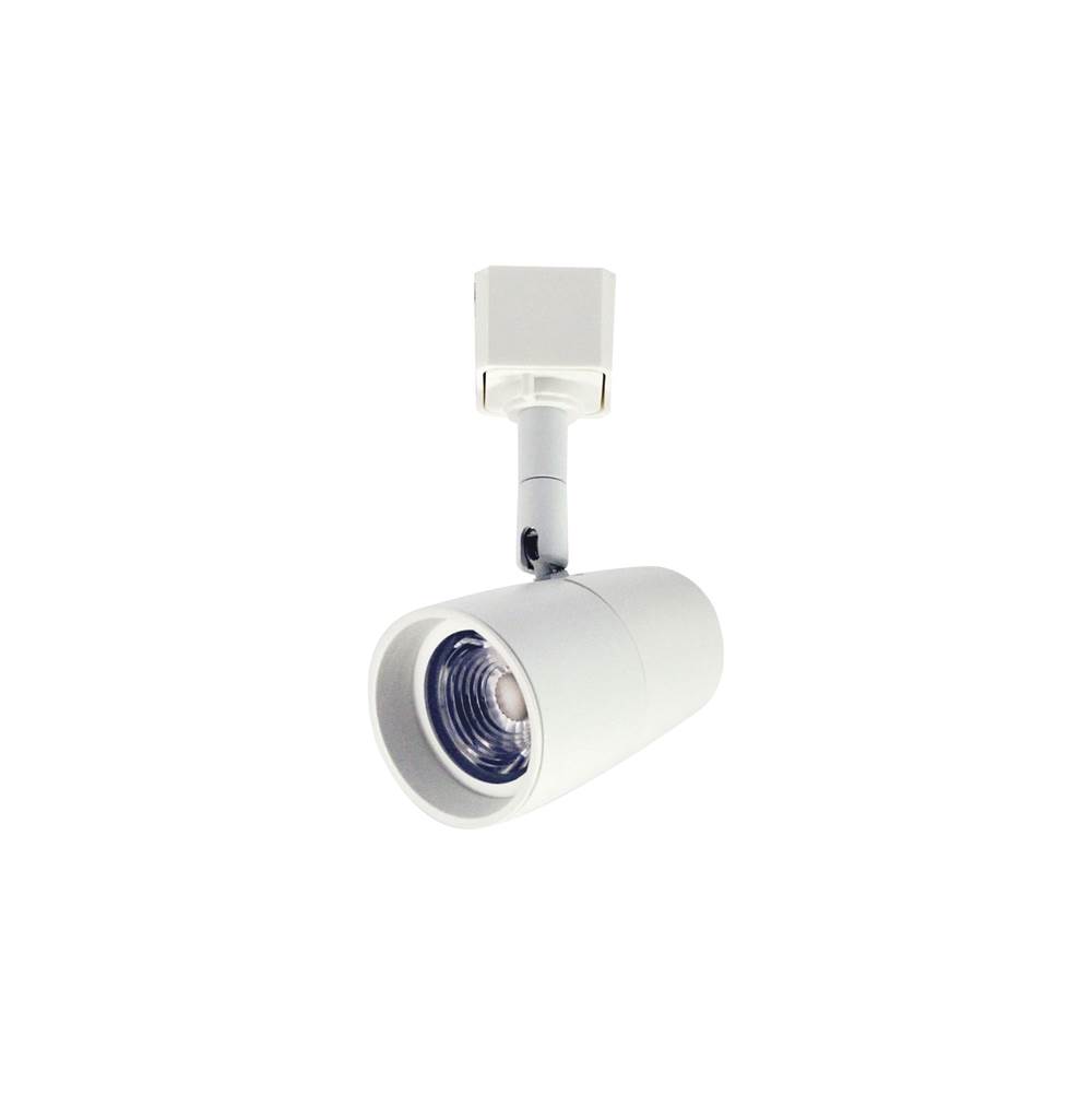 Nora Lighting MAC LED Track Head, 10W, 27K, 90+ CRI, Spot/Flood, White, L-Style