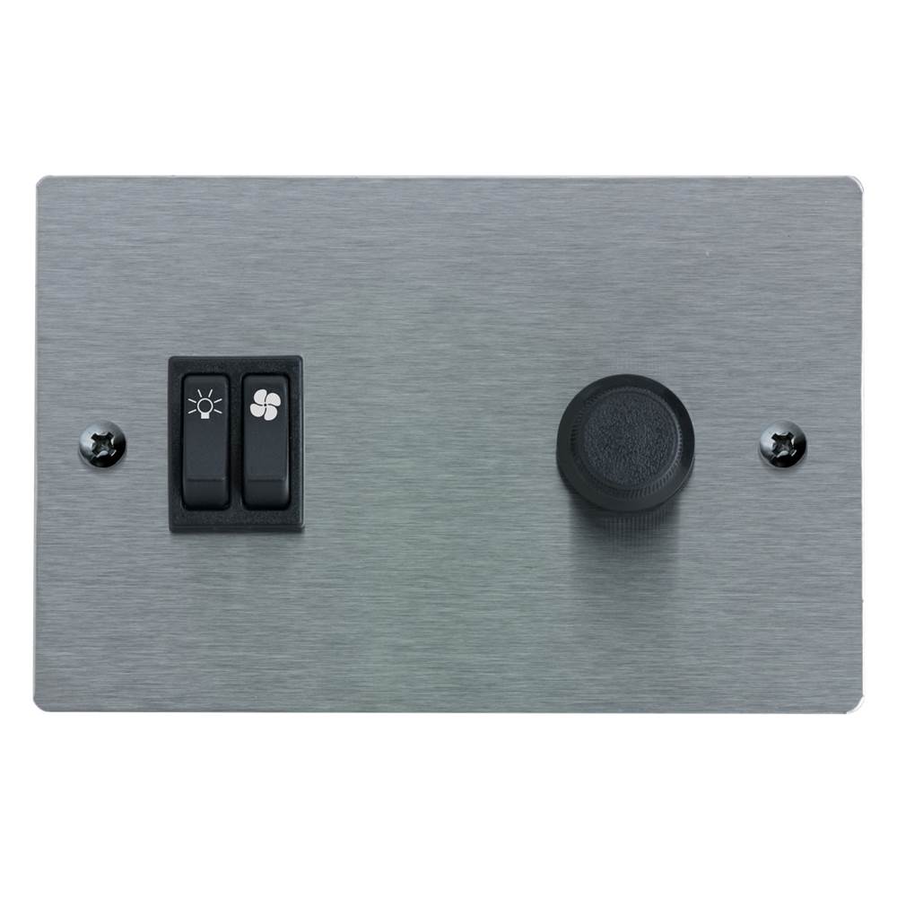 Broan Nutone Optional Wall Control in Stainless