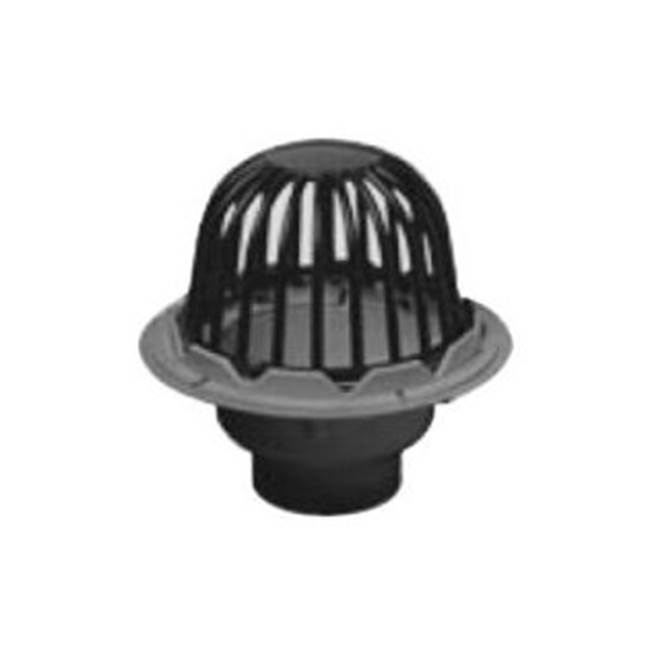 Oatey 6 In. Pvc Roof Drain W/Abs Dome  Guard