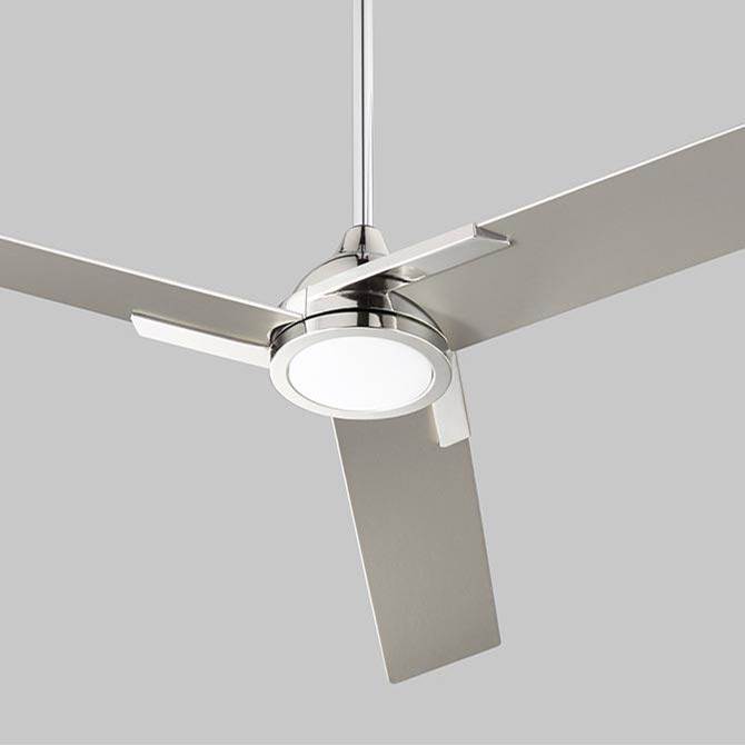Oxygen Lighting Coda Indoor Fan In Polished Nickel